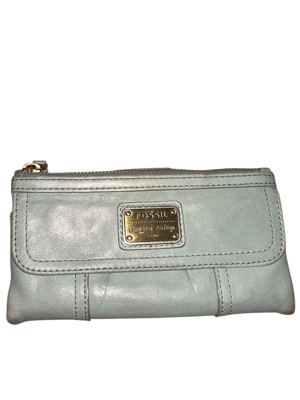 RARE Fossil SL2931 Classic "Emory" Collection Leather Clutch Bifold Wallet 2015